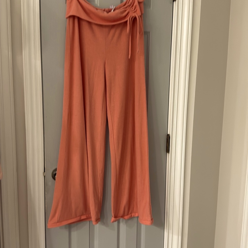 Out From Under Cozy Kinit Wide Leg Pants